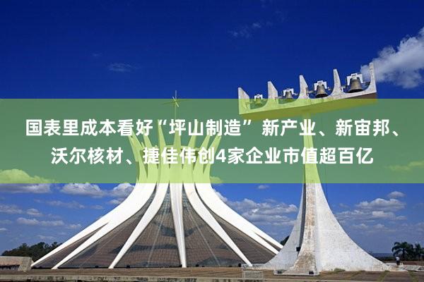 国表里成本看好“坪山制造” 新产业、新宙邦、沃尔核材、捷佳伟创4家企业市值超百亿